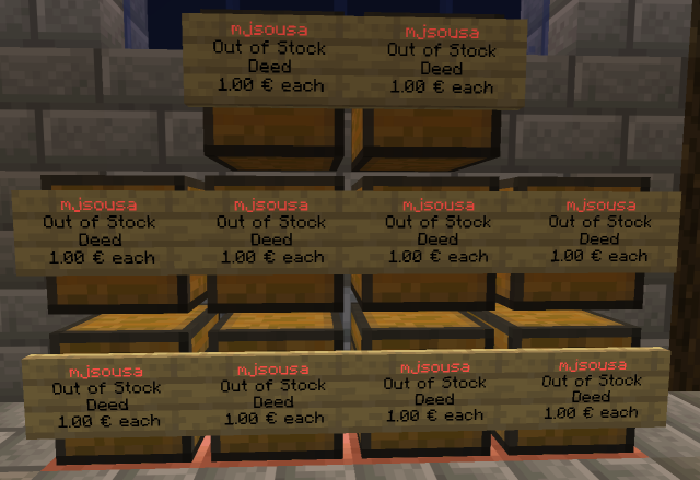 10 free player shop slots