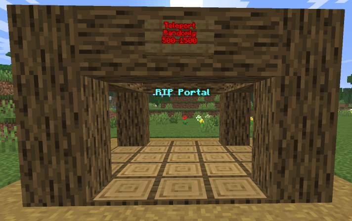 Random teleport station